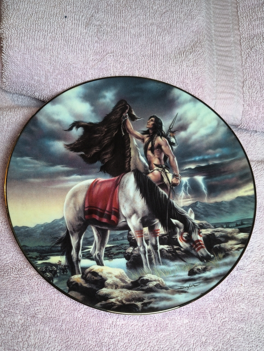 "The Provider" Decorative Wall Plate - Hunters Of The Spirit